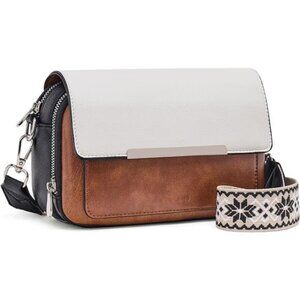 womens small leather crossbody wallet purse with card slots travel shoulder bags